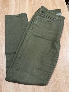 Prana women’s kayla Jeans in Olive size 4